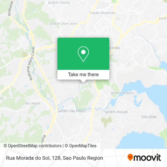 Rua Morada do Sol, 128 map