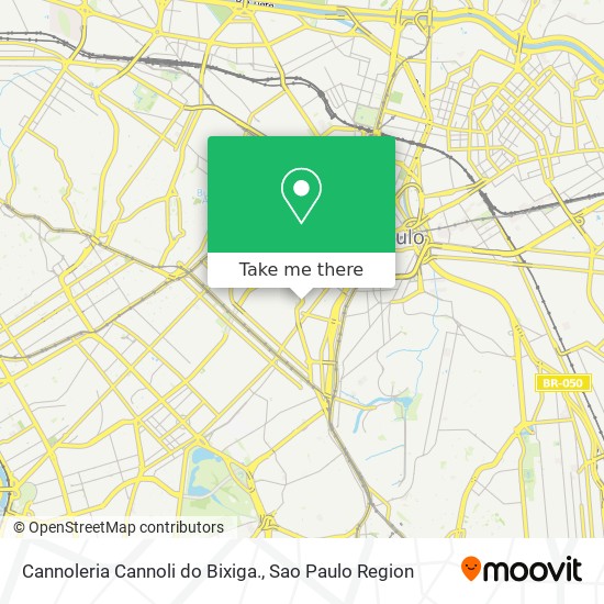 Cannoleria Cannoli do Bixiga. map