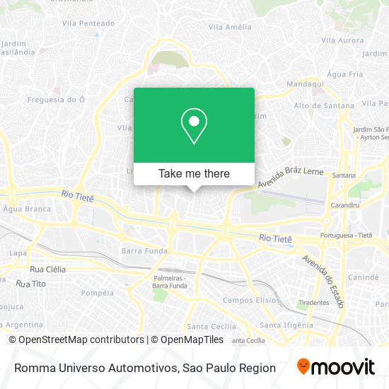 Mapa Romma Universo Automotivos