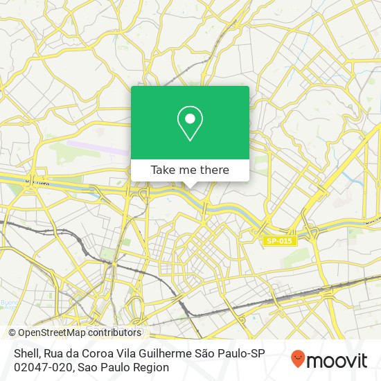 Shell, Rua da Coroa Vila Guilherme São Paulo-SP 02047-020 map