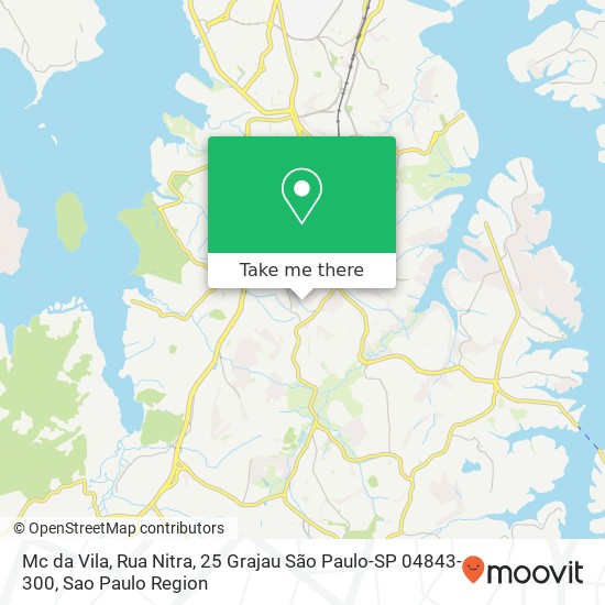 Mc da Vila, Rua Nitra, 25 Grajau São Paulo-SP 04843-300 map
