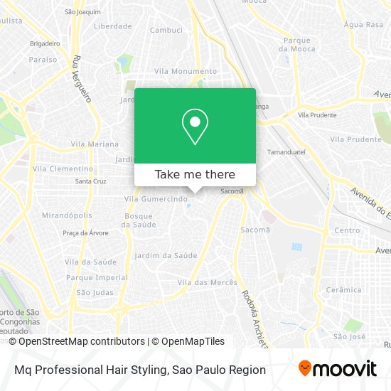 Mq Professional Hair Styling map