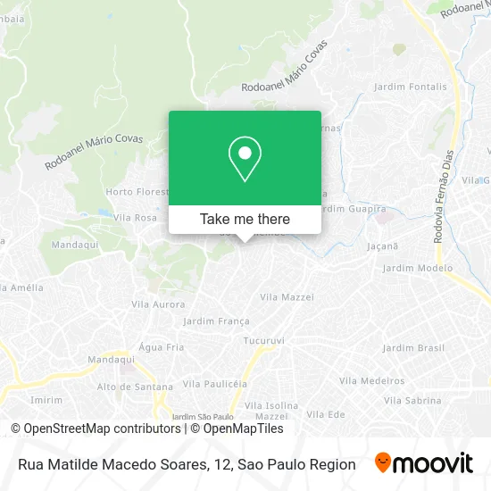 Rua Matilde Macedo Soares, 12 map