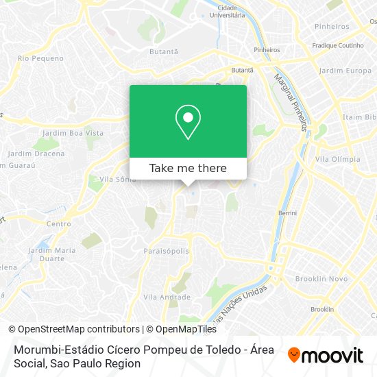Morumbi-Estádio Cícero Pompeu de Toledo - Área Social map