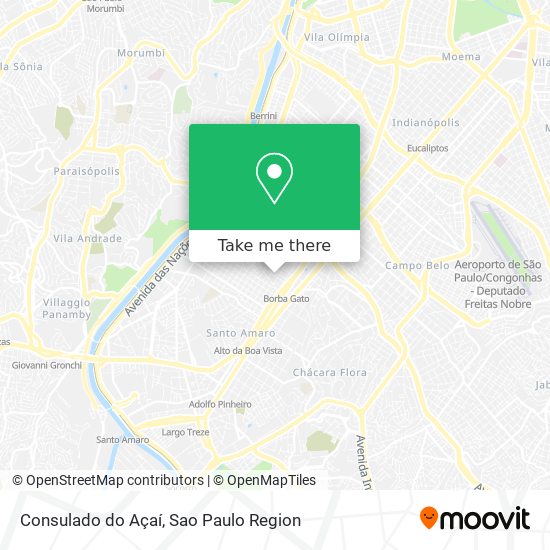 Consulado do Açaí map