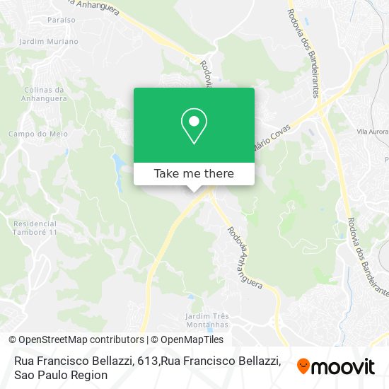 Rua Francisco Bellazzi, 613,Rua Francisco Bellazzi map
