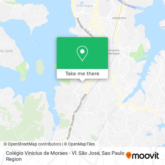 Colégio Vinícius de Moraes - Vl. São José map