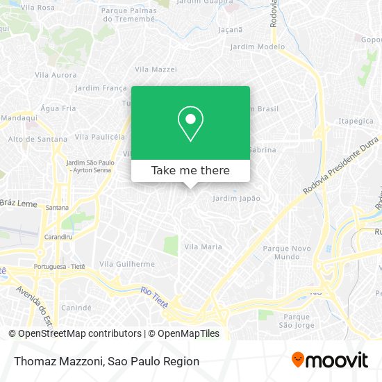 Mapa Thomaz Mazzoni