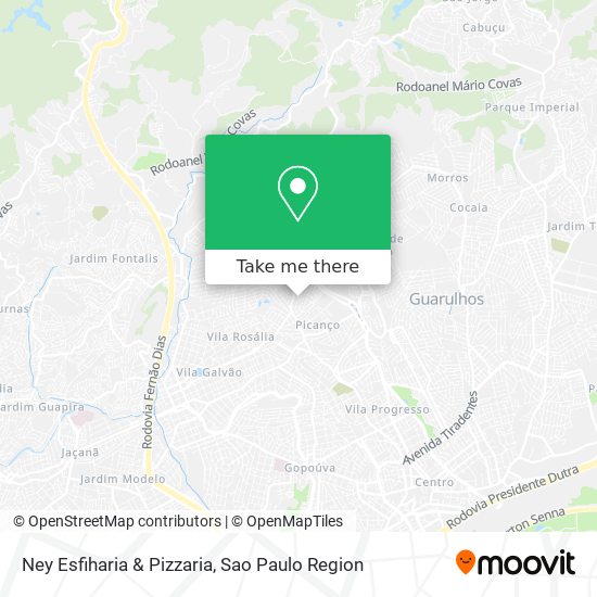 Ney Esfiharia & Pizzaria map