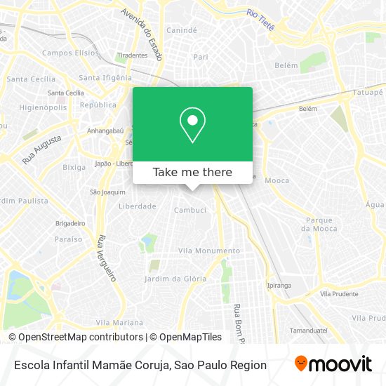 Escola Infantil Mamãe Coruja map