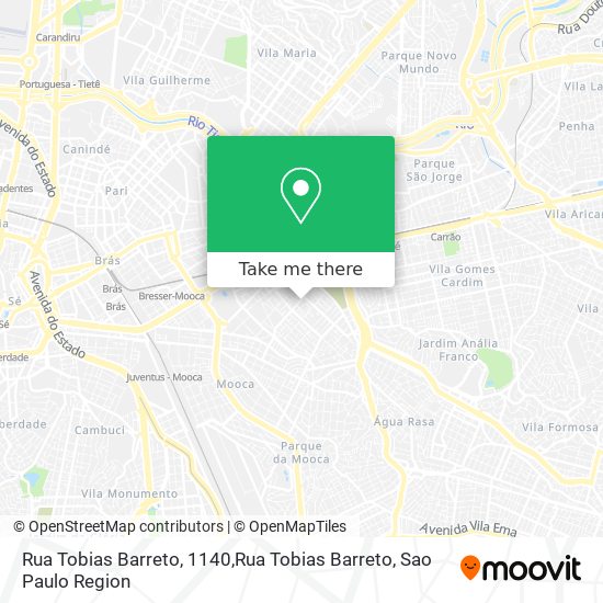 Rua Tobias Barreto, 1140,Rua Tobias Barreto map