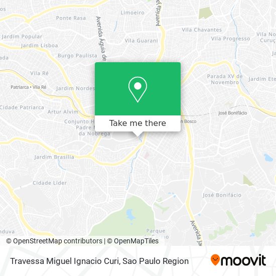 Travessa Miguel Ignacio Curi map