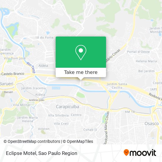 Eclipse Motel map