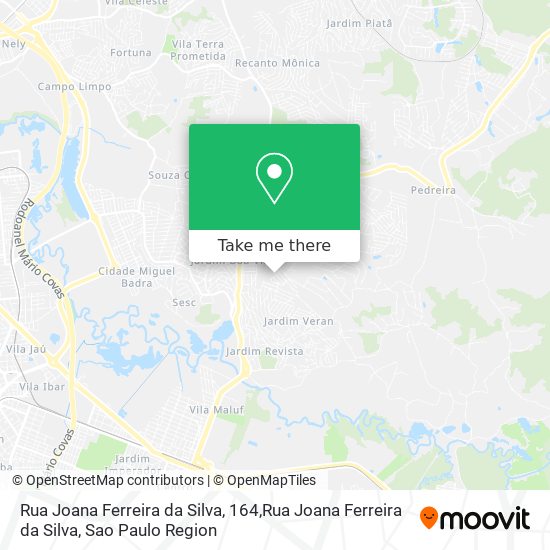 Rua Joana Ferreira da Silva, 164,Rua Joana Ferreira da Silva map