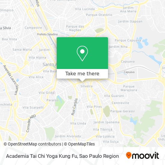 Academia Tai Chi Yoga Kung Fu map