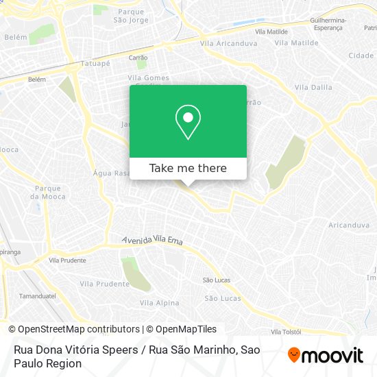 Rua Dona Vitória Speers / Rua São Marinho map