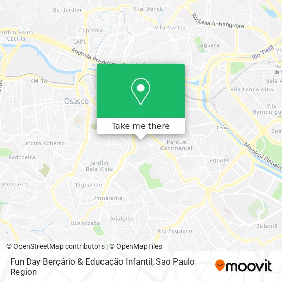 Fun Day Berçário & Educação Infantil map