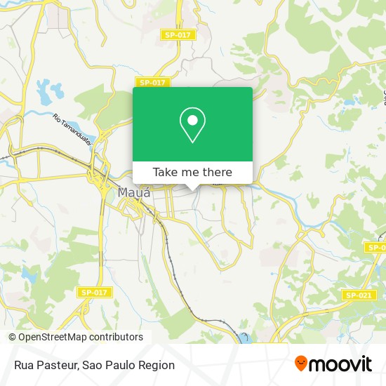 Rua Pasteur map