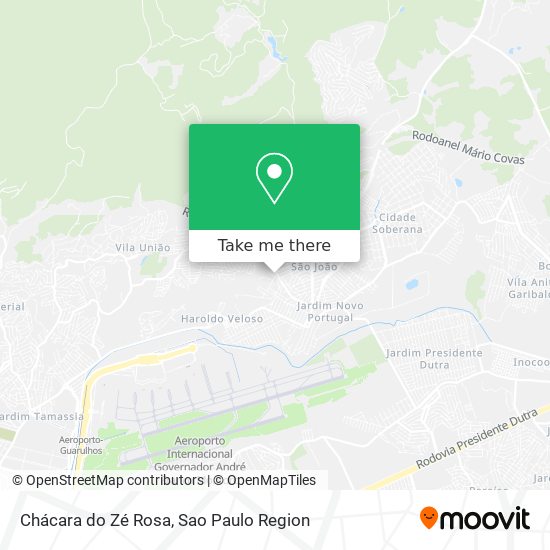 Chácara do Zé Rosa map