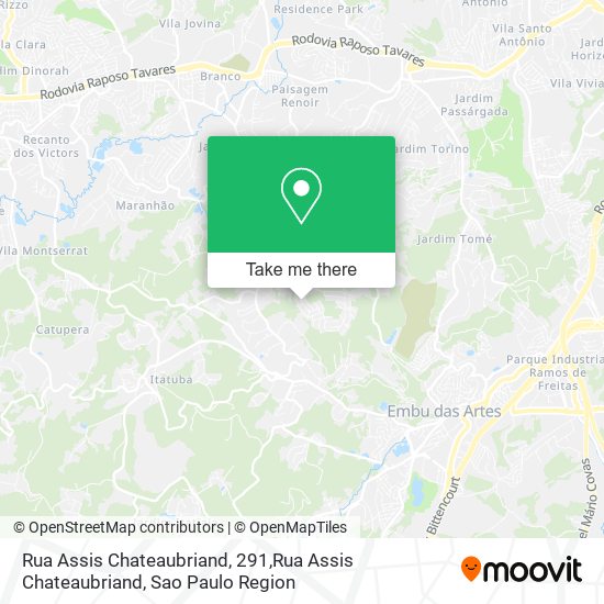Rua Assis Chateaubriand, 291,Rua Assis Chateaubriand map