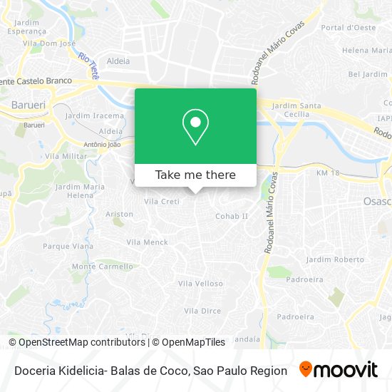 Doceria Kidelicia- Balas de Coco map