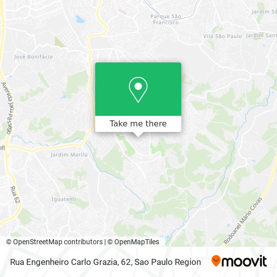 Rua Engenheiro Carlo Grazia, 62 map