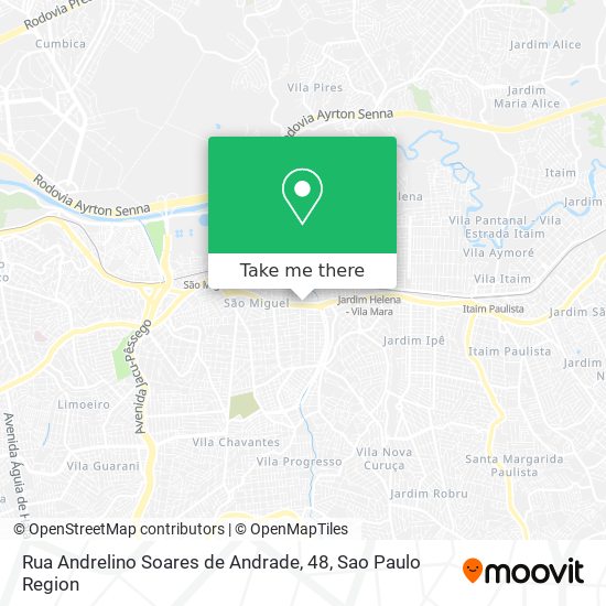 Rua Andrelino Soares de Andrade, 48 map