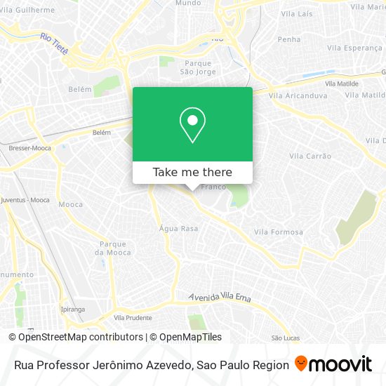 Rua Professor Jerônimo Azevedo map