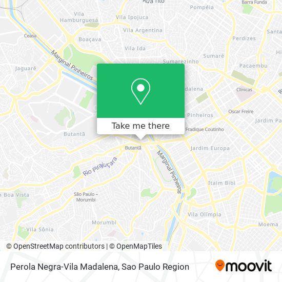 Perola Negra-Vila Madalena map