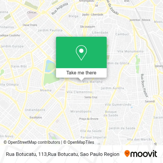 Rua Botucatu, 113,Rua Botucatu map
