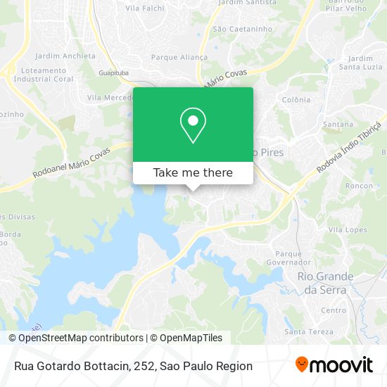 Rua Gotardo Bottacin, 252 map