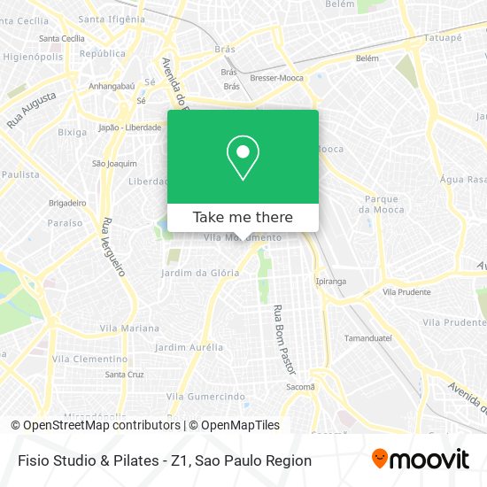 Fisio Studio & Pilates - Z1 map