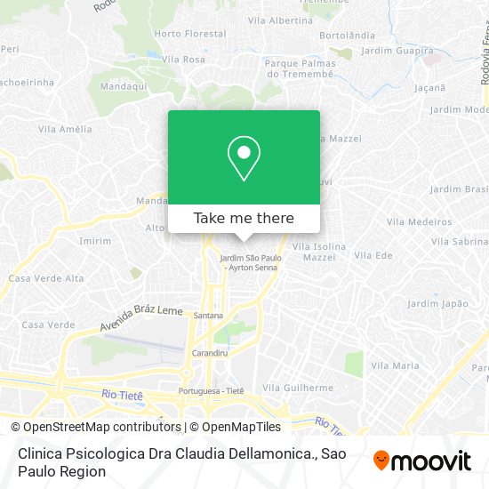 Mapa Clinica Psicologica Dra Claudia Dellamonica.