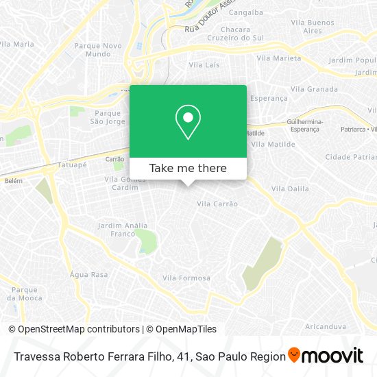 Travessa Roberto Ferrara Filho, 41 map