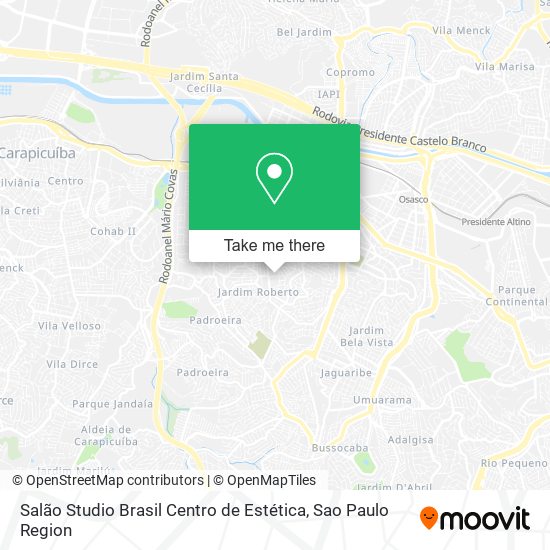 Salão Studio Brasil Centro de Estética map