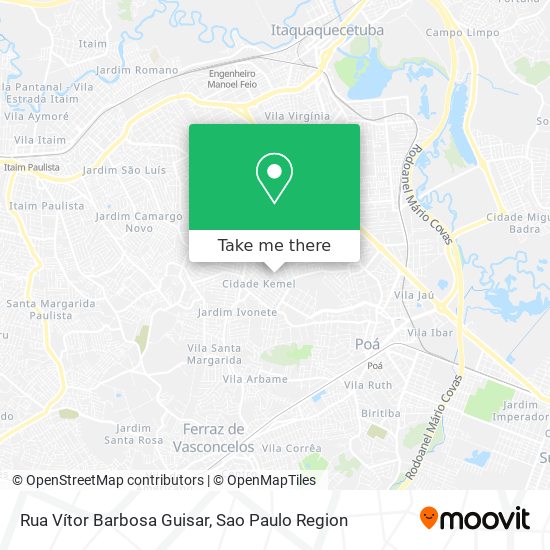 Rua Vítor Barbosa Guisar map