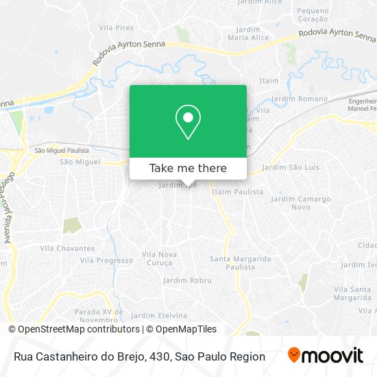 Rua Castanheiro do Brejo, 430 map
