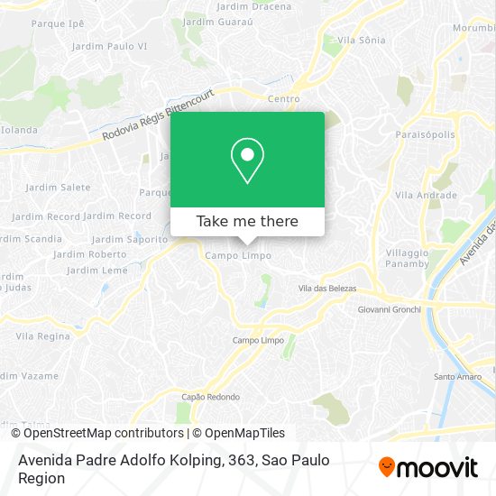 Mapa Avenida Padre Adolfo Kolping, 363