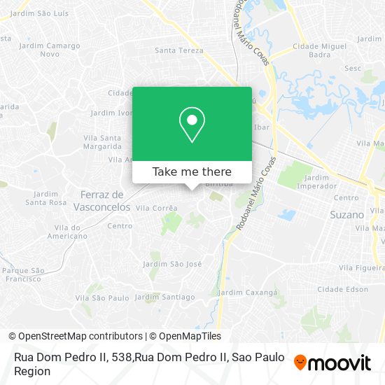 Rua Dom Pedro II, 538,Rua Dom Pedro II map