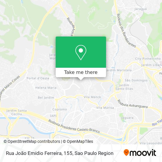 Rua João Emídio Ferreira, 155 map