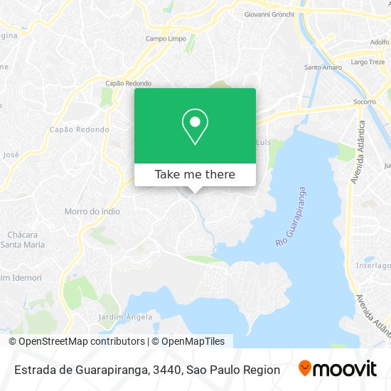 Estrada de Guarapiranga, 3440 map
