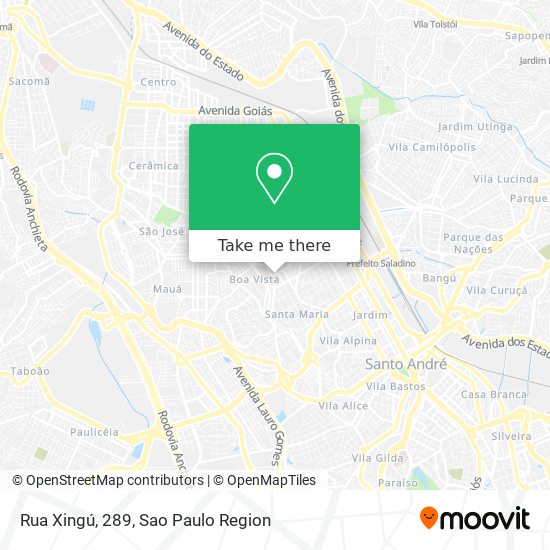 Rua Xingú, 289 map