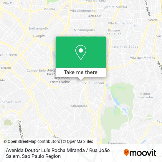 Avenida Doutor Luís Rocha Miranda / Rua João Salem map