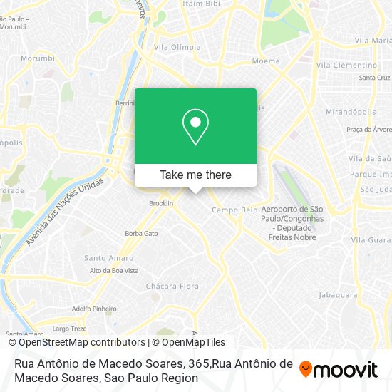 Mapa Rua Antônio de Macedo Soares, 365,Rua Antônio de Macedo Soares