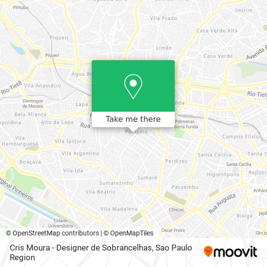 Cris Moura - Designer de Sobrancelhas map