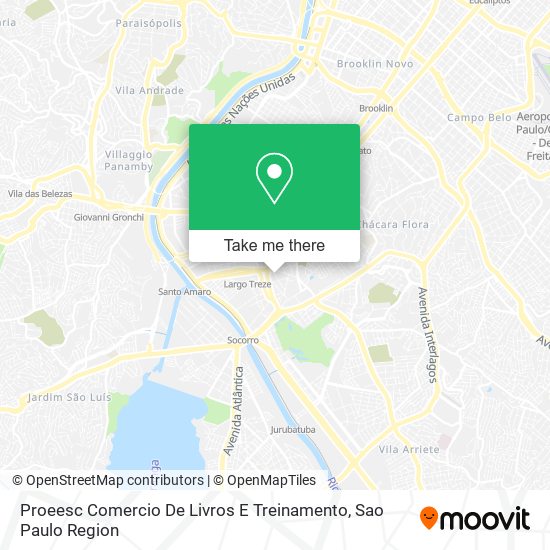 Proeesc Comercio De Livros E Treinamento map