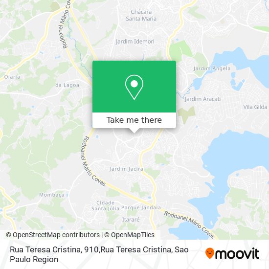 Rua Teresa Cristina, 910,Rua Teresa Cristina map