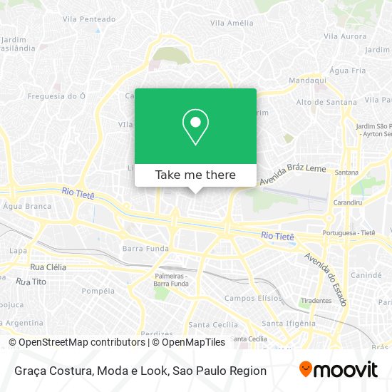 Graça Costura, Moda e Look map