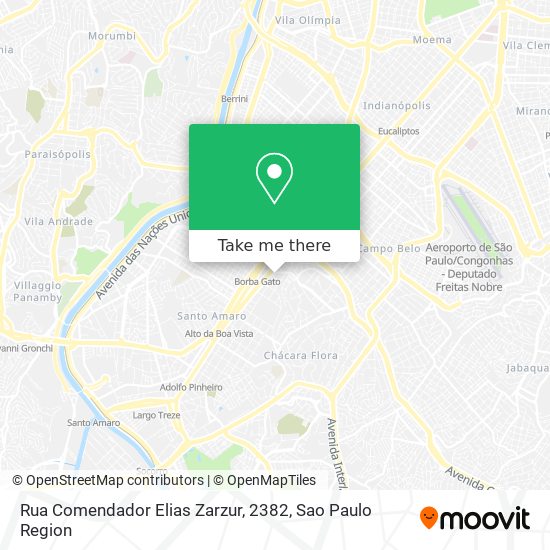 Rua Comendador Elias Zarzur, 2382 map