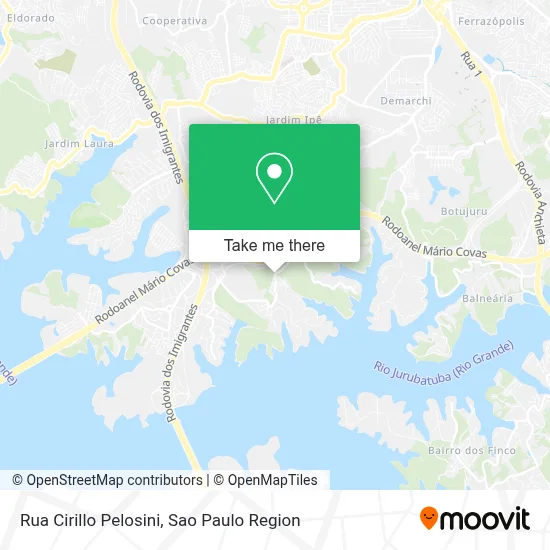 Rua Cirillo Pelosini map